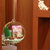 DIY手工小屋 迷你版 水晶球系列 模型 带声控灯 七夕情人节礼物 迷你粉色甜心第3张高清大图