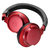 铁三角（Audio-technica）ATH-AR5iS 高解析音质便携型耳罩式耳麦 红色第3张高清大图