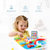 费雪婴儿玩具游戏桌 宝宝探索声光音乐多功能学习桌（双语版）DWN37 国美超市甄选第3张高清大图