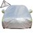 丰田凯美瑞卡罗拉花冠威驰防晒防雨隔热汽车衣车罩拉杆半自动外套(普拉多银色铝膜拉杆)第2张高清大图