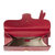 Gucci古驰GGMARMONT系列女士红色牛皮金色双G互扣手提包红色 时尚百搭第6张高清大图