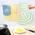 厨房家用塑料迷你小菜板切菜板防霉大号辅食砧板切水果案板擀面板（新疆西藏青海不发货）(桔色 小号)第5张高清大图