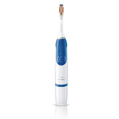飞利浦（Philips）电动牙刷 充电式超声波震动 双倍祛除牙垢牙菌斑 洁白牙齿 新品上市(HX3631干电池式 HX3
