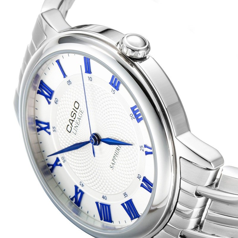 卡西欧情侣对表 商务时尚钢带防水石英时尚女表lis-206d-7a