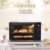 美的(Midea) T7-L421F 电烤箱烤家用烘焙多功能全自动大容量烤箱蛋糕面包(白色 默认版本)第2张高清大图