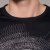 格斯帝尼（GESSDIMER）夏装新款 休闲男士圆领短袖T恤13506 黑色(L)第2张高清大图