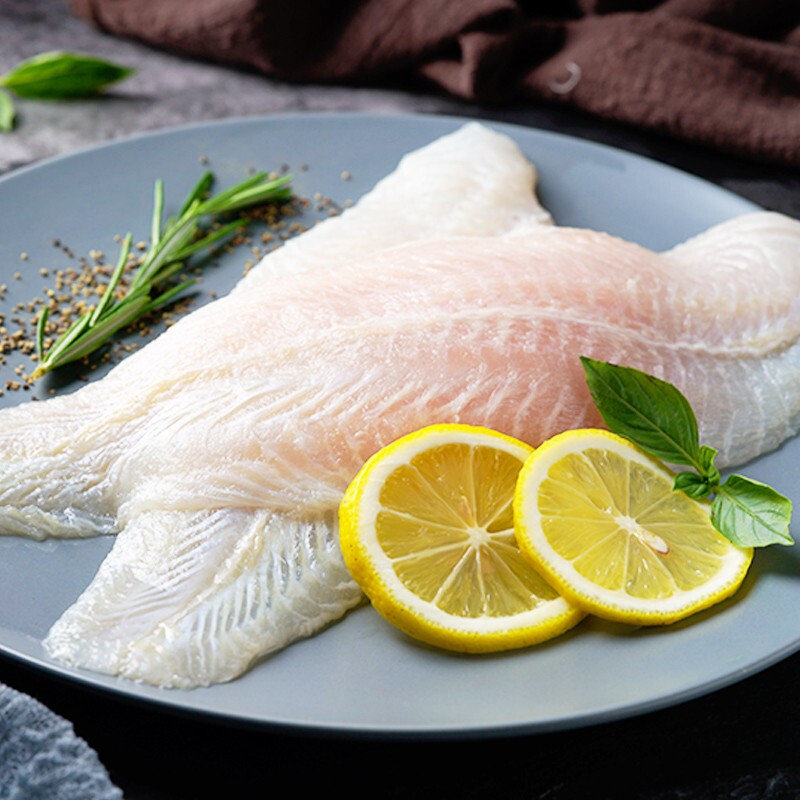 国联冻巴沙鱼柳600g净重无骨无刺鱼片200g3袋组合装生鲜海鲜水产国美