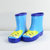 儿童雨鞋男女童雨靴中筒卡通天然橡胶防水鞋疯狂动物城幼儿园防滑幼儿雨鞋套鞋(蓝色 32码 内长21.2cm)第4张高清大图