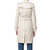 Burberry女士棉质双排扣中长款风衣米色 401331740米 时尚百搭第2张高清大图