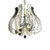 汉斯威诺 欧式吊灯led水晶灯创意餐厅灯灯具灯饰卧室灯HS701029第2张高清大图
