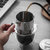 越南滴漏咖啡壶304不锈钢滤杯家用手冲咖啡配套器具冲泡壶咖啡杯(越南壶(不锈钢色) 默认版本)第3张高清大图