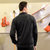 adidas阿迪达斯运动服男装夹克 阿迪新款运动休闲外套经典薄款夹克上衣运动服 TR30J-BG(黑色 XL)第3张高清大图