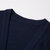 名师路针织衫女开衫2017秋装新品短款修身通勤淑女荷叶边百搭外套(蓝色 XL)第4张高清大图
