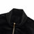 传奇保罗外套男冬季新款潮流金丝绒冬装上衣加厚夹克(黑色 M)第3张高清大图