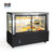 黑色蛋糕冷藏柜直角烧烤展示柜冷藏保鲜柜透明商用慕斯冷冻展示柜玻璃(1.2米)第2张高清大图