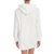 Moschino白色女士卫衣式连衣裙 EV0427-5527-200236白色 时尚百搭第4张高清大图