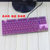 升派 达尔优DK87 87键 机械师台式笔记本机械键盘保护膜 电脑清洁(87键红色231)第3张高清大图