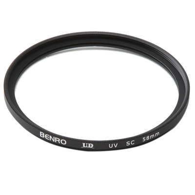 百诺（Benro） UD UV SC 58mm 【真快乐自营  品质保证】单反镜头保护镜 多层镀膜UV滤镜