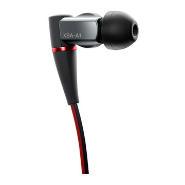 索尼 SONY XBA-A1AP 入耳式圈铁混合耳机带麦通话 黑色