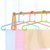 茶花塑料衣架防滑衣撑子家用成人晾衣架衣裳架挂衣架20个(随机颜色 20个)第3张高清大图
