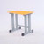 永岩钢木 学生多层板固定式方凳 YY-0035(暖黄色（可指定） 默认)第2张高清大图