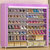 索尔诺 超大容量加固双排7层14格防尘简易鞋柜带拉链0707C(紫色 0707C)第4张高清大图