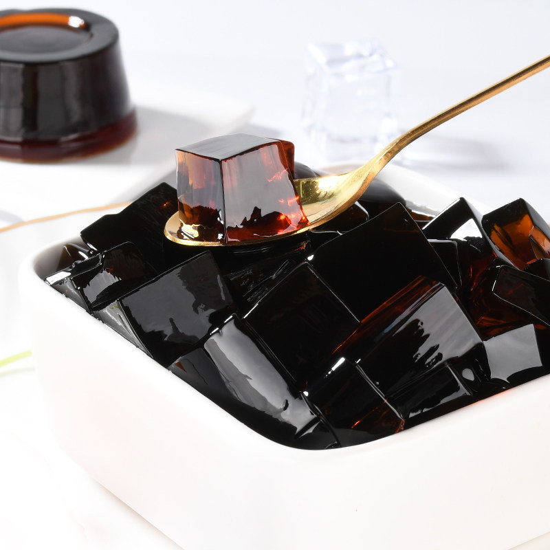 佬食仁烧仙草果冻500g约12枚休闲零食