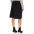 GIVENCHY女士黑色羊毛A 字裙 BW50C011F7-00138黑色 时尚百搭第3张高清大图
