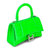 BALENCIAGA女士绿色皮革手提包 592833-1LR6Y-3810绿色 时尚百搭第7张高清大图