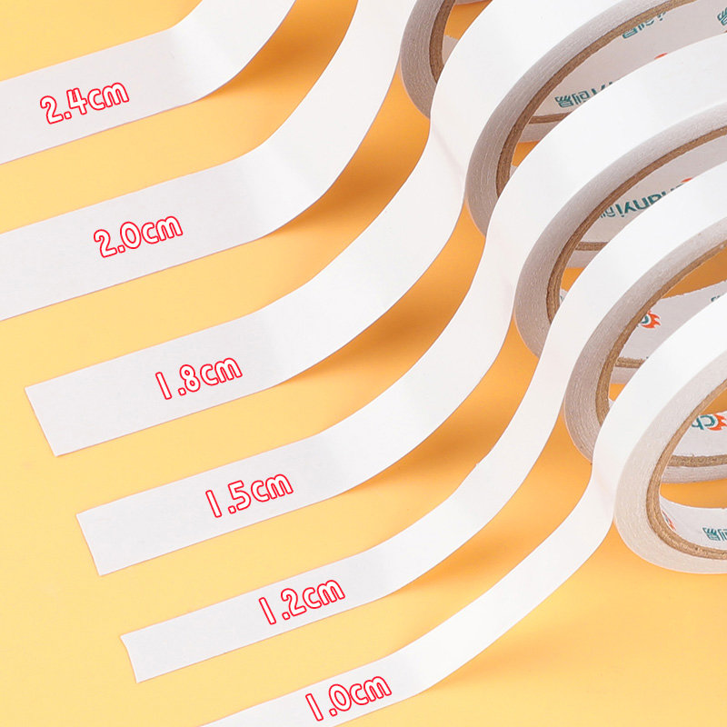 创易强力双面胶高粘度学生用手工胶带强力海绵两面胶纸胶带固定墙面易