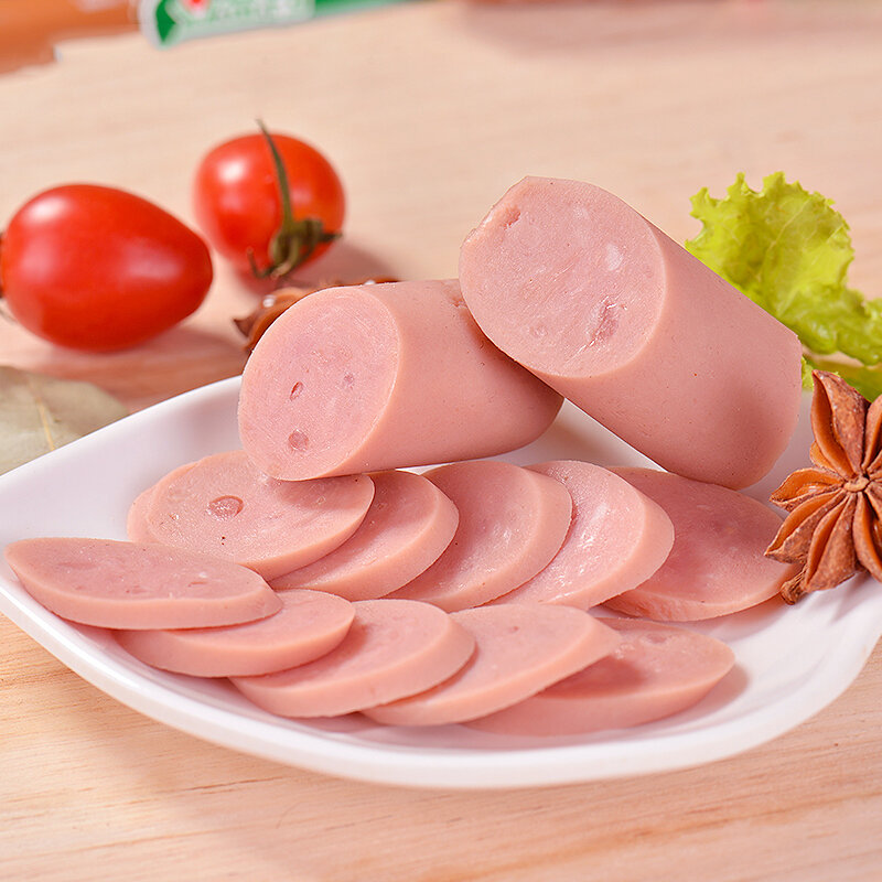 金锣火腿肠肉粒多猪肉香肠30g8支10袋珍品火腿肠