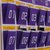 新品学校班级教室手机挂袋挂兜收纳袋墙面上挂袋18格30格42格54格SN6894(紫色)(54格)第4张高清大图