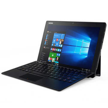 联想（Lenovo）Miix5 Plus 12.2英寸 二合一平板笔记本电脑 i3-6006 4G 128G 定制(黑色)