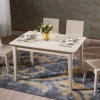 御品工匠 全实木餐桌 北欧现代简约 小户型餐桌可伸缩餐台 B01餐桌