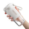 摩飞（Morphyrichards）榨汁机 便携式充电迷你无线果汁机料理机搅拌机MR9600 白色(椰奶白 网红榨汁杯)