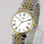 天梭/Tissot 瑞士手表 心意系列 经典钢带石英男女情侣对表T52情侣对表(金壳白面金带)第2张高清大图