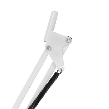 双诺 Y-02桌面台式麦克风 话筒万向旋转悬臂支架（白色）防震伸缩 适用于会议、演讲、语音聊天等多场景的话筒支架