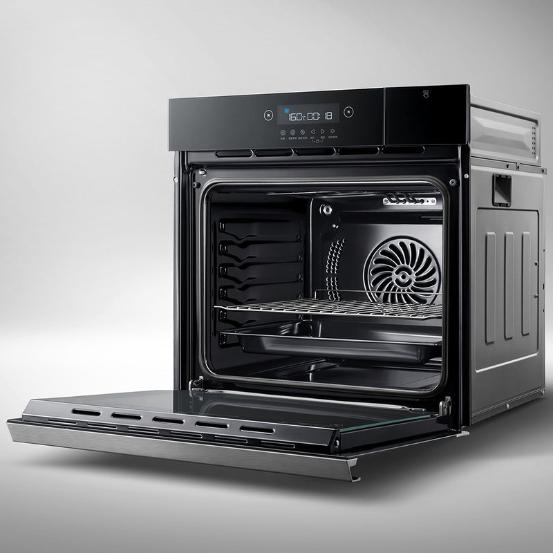 华帝蒸烤一体机jyq70-yd02 黑色玻璃 智能控制