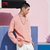李宁运动时尚系列男子宽松套头卫衣XL码粉 国美超市甄选第3张高清大图