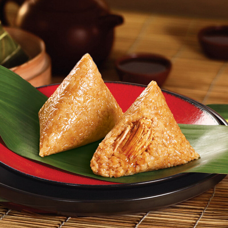 五芳斋嘉兴粽子特产 100g*10只装 美味猪肉粽1000g