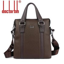 doctortoh品牌新品男士手提包单肩斜挎包竖款商务男包