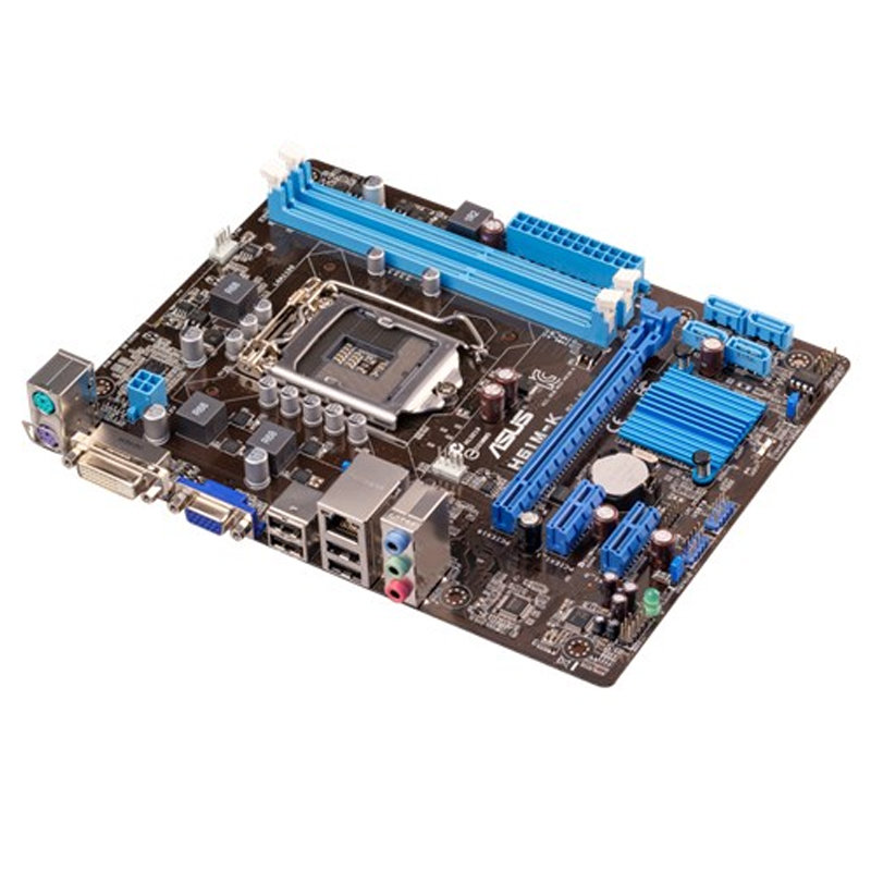 华硕(asus) h61m-k h61主板 lga1155