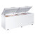 海尔 (Haier) BC/BD-830HCZ 830升 卧式冷藏冷冻柜 单温区 商用大容量冰柜 五面制冷 树脂大脚轮(白色)第5张高清大图