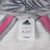 阿迪达斯adidas女子训练运动服女装纯棉夹克G71307(中麻灰+镭射粉 XL)第4张高清大图