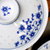 景德镇觀宋陶瓷碗青花玲珑瓷紫薇花餐具中式家用带盖汤煲7寸8寸(7寸)第2张高清大图