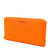 FENDI芬迪 女士橙色牛皮长款钱包 8M0299-F09-F0VZK橘红色 时尚百搭第5张高清大图