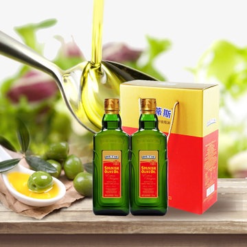 BETIS贝蒂斯特级初榨橄榄油750ml*2瓶礼盒装 食用油 橄榄油 团购礼盒 新老包装随机发