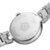 天梭/Tissot瑞士手表 弗拉明戈系列钢带石英女表T094.210.11.121.00(银壳白面白带 钢带)第5张高清大图