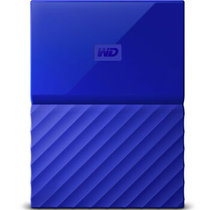 西部数据（WD）New My Passport 4TB 2.5英寸 经典黑 移动硬盘(贵族蓝 标配+保护包)
