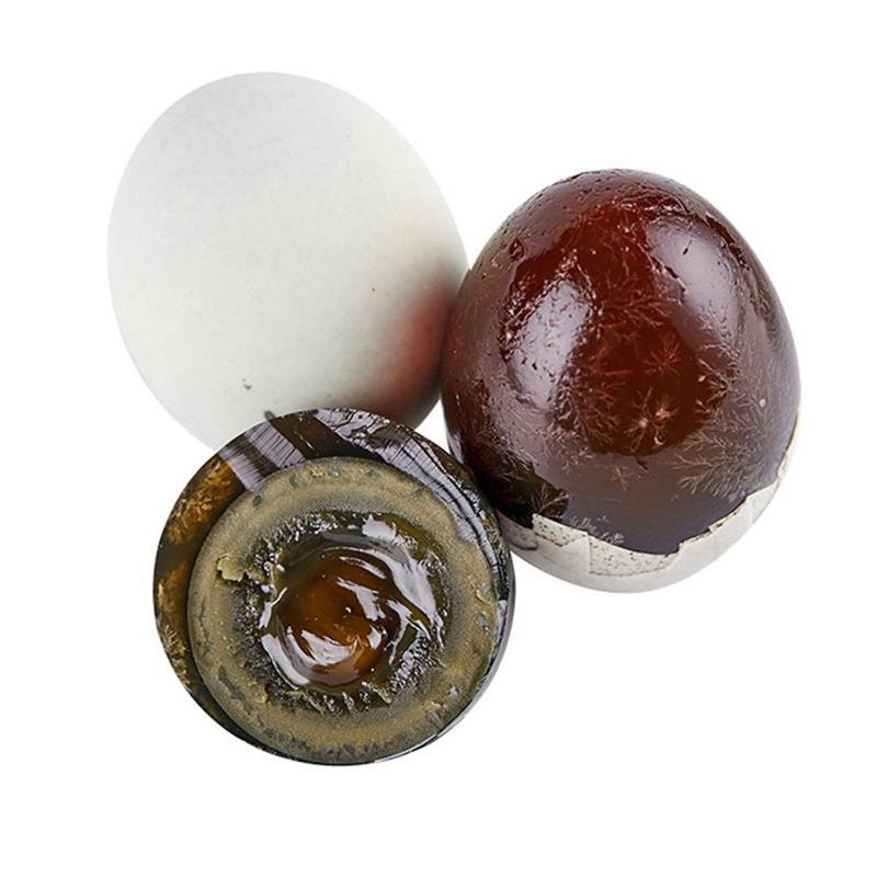 誉福园松花鸭皮蛋15枚礼盒装酥软溏心鲜嫩q弹